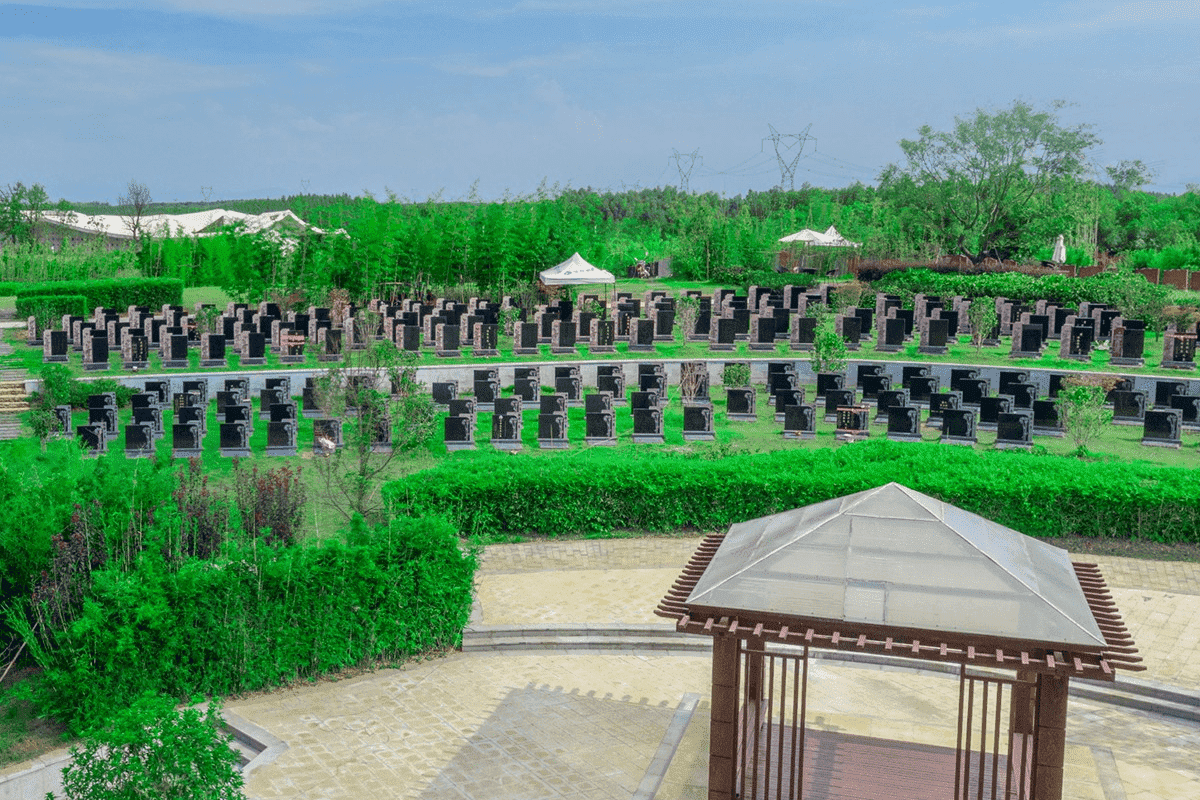 仙鹤湖墓园墓区图